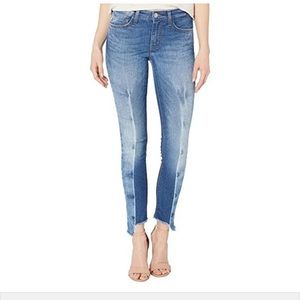 Current/Elliott two tone skinny jeans NWT